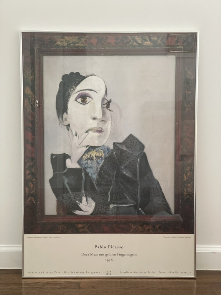 Pablo Picasso Dora Maar 1936, Picture Frame Photography, From Original. ￼￼