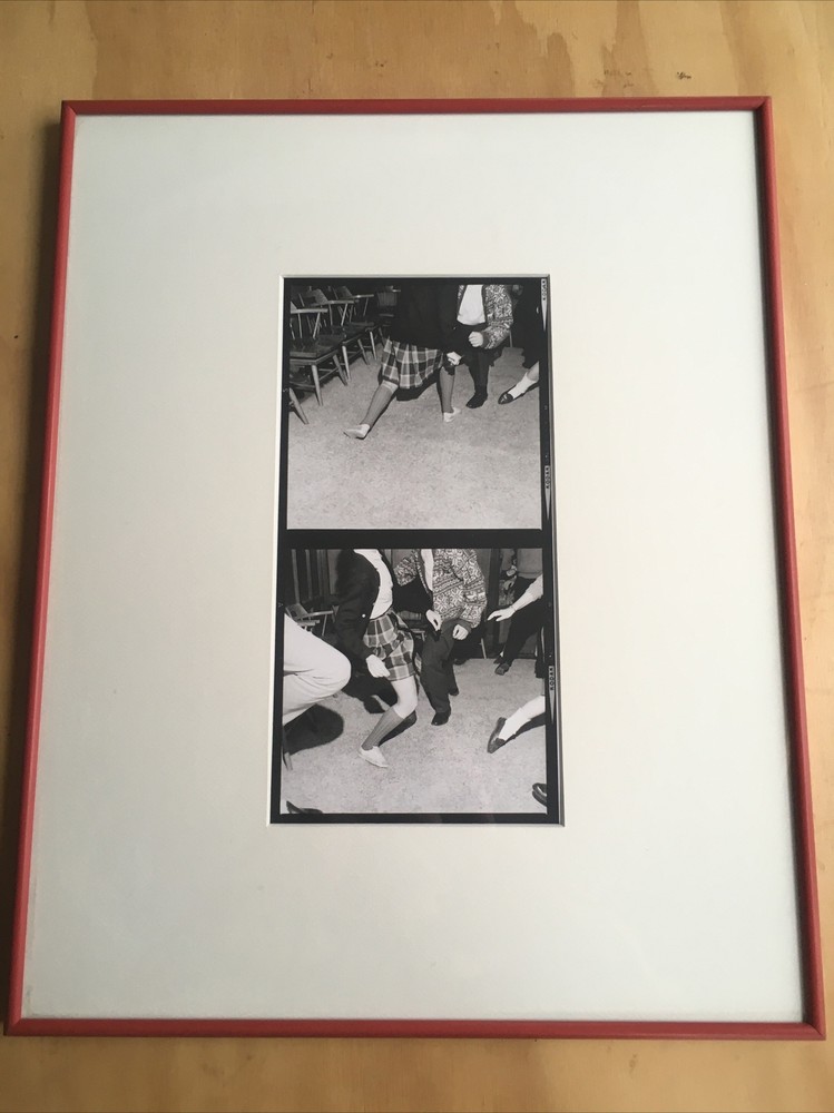Framed 16 x 20 B/W Silver Gelatin Print VTG Photo Sigma Chi Dance Chicago 60’s