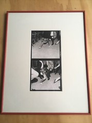 Framed 16 x 20 B/W Silver Gelatin Print VTG Photo Sigma Chi Dance Chicago 60’s