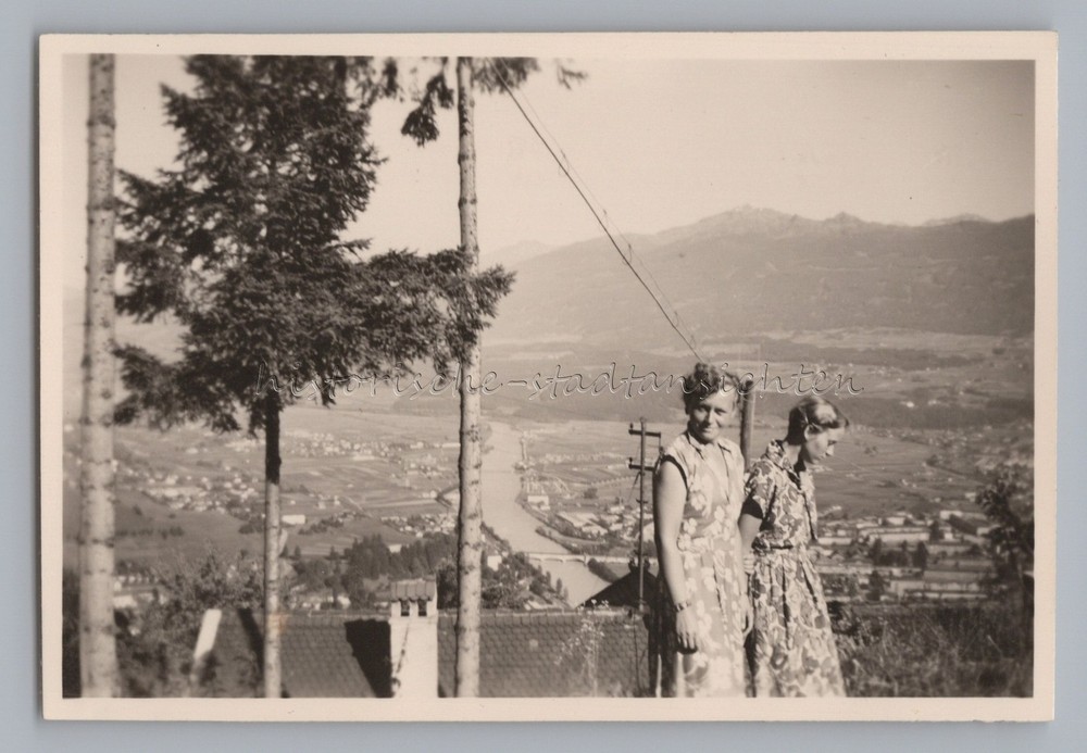 Innsbruck Austria 1953 – Hungerburg – Old Photo 1950s