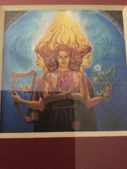 10X10 Inch 3D Framed Picture ORIGINAL Artist Unknown