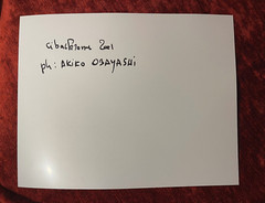 Rare Cibachrome Large Photo Signed Tokyo Haunted Souls Portrait Japan