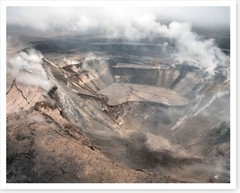 Kilauea Volcano Summit Halema‘uma‘u Crator 2018 Silver Halide Photo