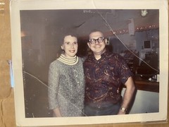 Andy Warhol Original Polaroid Of Couple-FH 15. 01643