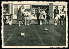 Children’s Festival in Hamburg – Competition on the Lawn – 1960s – Photo 13x9cm