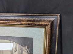 Alan Blaustein Photograph Print Varenna Lake Como Italy Gold Black Frame 25×20