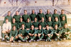 1932-packers-team-color 8×10 Colorized Print-FREE SHIPPING