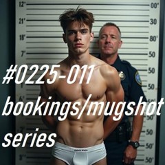 MALE PORTRAIT #0225-011 -mugshots & bookings series- free shipping in usa