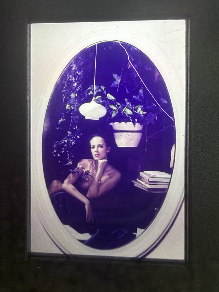 Vintage 35mm Colour Slide Portrait Woman Original Slide Photograph
