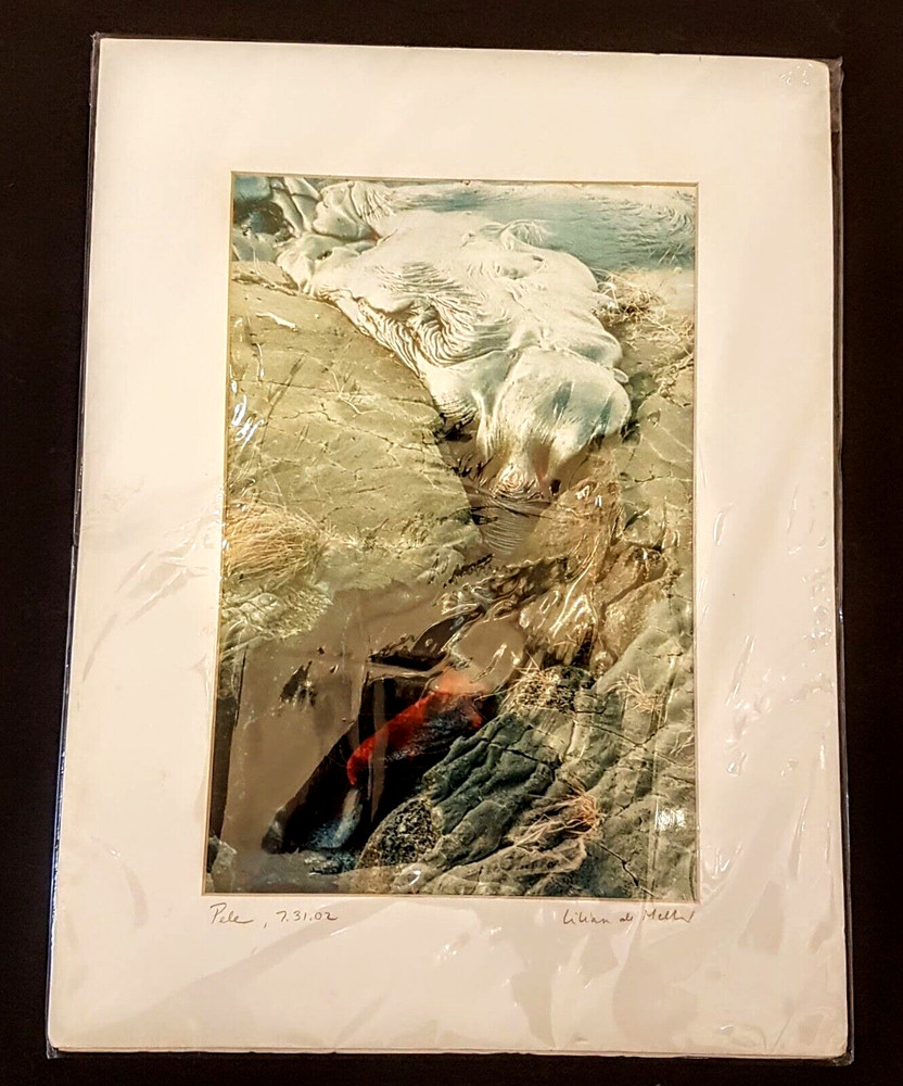 PELE Lilian de Mello Signed 12 x 16″ Matted Print Hawaiian Photographer Wall Art
