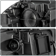 Halogen Headlight Assembly Replacement for 2015-2023 Dodge Charger | W/Led DRL L