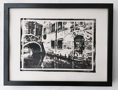 The water canals of Venice – Gum Dichromat Print