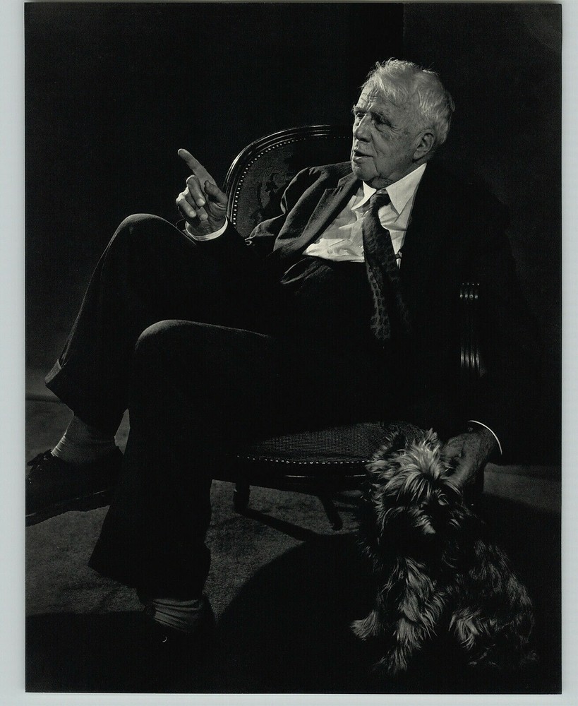 1958 1959 Yousuf Karsh Robert Frost Poet ORIGINAL Portrait Art Photo 16X20