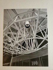 LIGHT STRUCTURE LARGE ORIGINAL SIGNED ART PHOTO B&W STETTNER VTG MATTE NJ CAMERA
