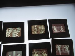 Vintage 1940’s 35 Female Pin-up Slides 35mm Single Slide Stereooptic cl