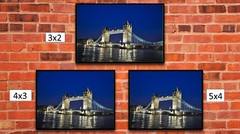 London Tower Bridge at Night, High Resolution Image, Many Formats, TV Art