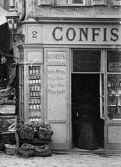STEREO GLASS DIA, NIZZA, shop window, BAR, France, rare, vintage fine art STEREO