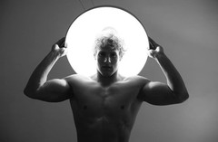 90′ male models photos printed from photographers original negative