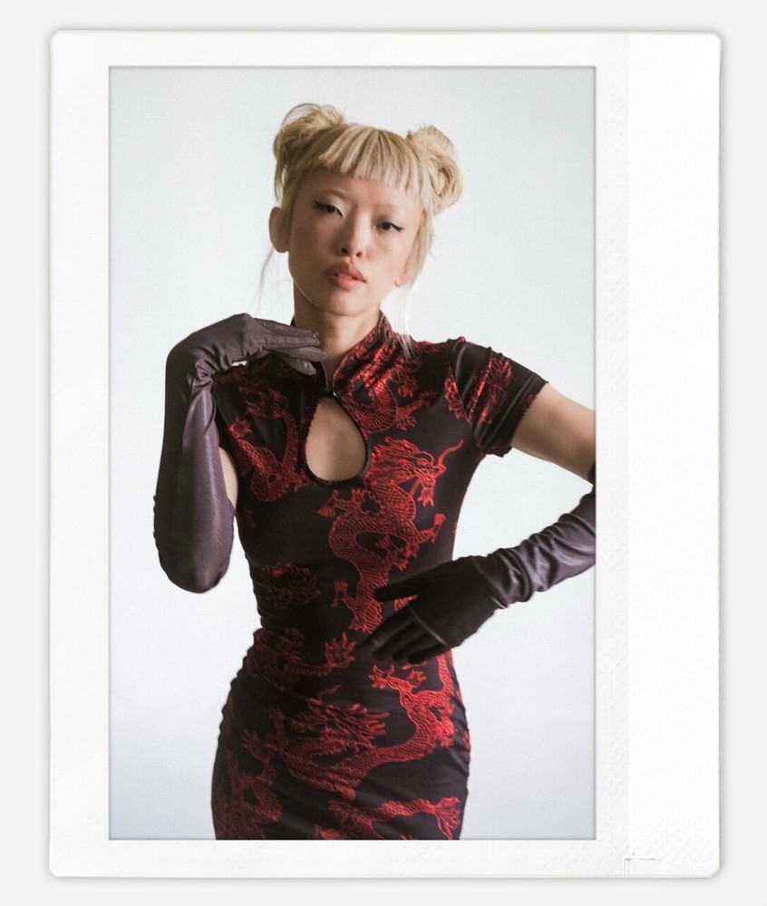 Art model Angel Instax Wide Instant Film Print