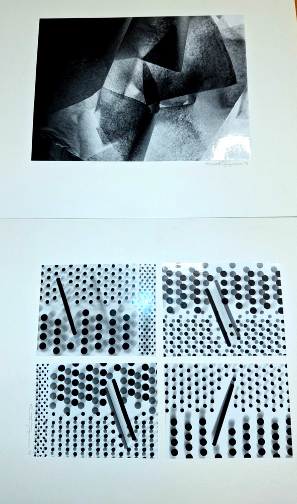 Vintage 1978 Fine Art Photos, Gelatin Silver Prints B+W 8×10 Signed, Mounted COA