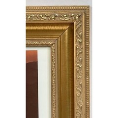 Mel Allen Ullswater Canvas Print Gold Ornate Frame 29.5×21.75 Ready to Hang