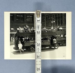 Fifth Avenue Coach Company NY 1932 Art Print Card Photo By Berenice Abbott 4”x6”