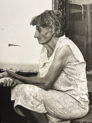 Anne Sager Signed Photograph Mutual Compassion Vintage B&W Fine Art Photo