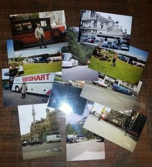 11 photos buses each approx. 9×13 cm bus incl. vintage car ks5048i-
