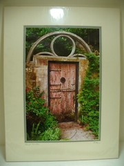 MATTED PHOTOGRAPHY Secret Garden by Clark Wheeler 2001 12×16 Color Photo
