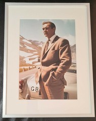 Sean Connery – James Bond 007 – Gold Finger «In the Mountains» Motif – Photo –