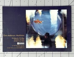 Chris Anderson: Nonfiction – 2008 Art Photography Announcement Card