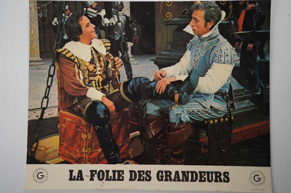 Photo Cinema Lobby Cards The Madness Of Greatness 22X28Cm 1970 Yves Montand