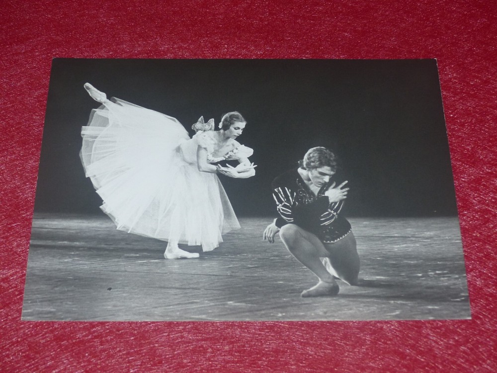 [DANCE] FILM PHOTO C. MASSON / MICHAEL DENARD GISELLE Ca 1974