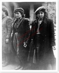 WWII Silver Halide Photo Polish Resistance Women Warsaw Ghetto Occupied Poland