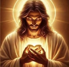 Jesus Christ Canvas Wall Art 8*10 Religious Christian Faith ( No Frame )- LIGHT