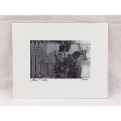 Signed & Numbered Black and White Photography Man & Dog Key West FL