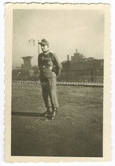 «In the Field, d. January 5, 1945» – War Remembrance Shortly Before War End – Photo 1940s