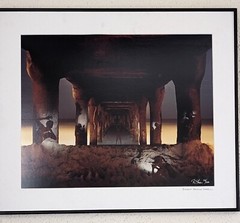 ‘Under the Manhattan Beach Pier No. 2’ photograph signed by Robert Kawika Sheer