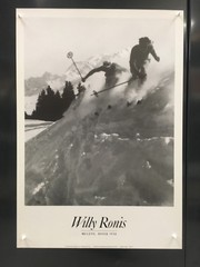 Willy Ronis – Megève, Hiver 1938 – 1988 – Offset