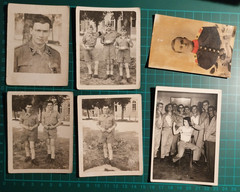 18 WW1 WW2 Mixed Soldiers Photos – Cannons ( F. 02 )