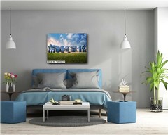 Nebraska’s Carhenge: Automotive Tribute Stonehenge Alliance Nebraska Wall Art