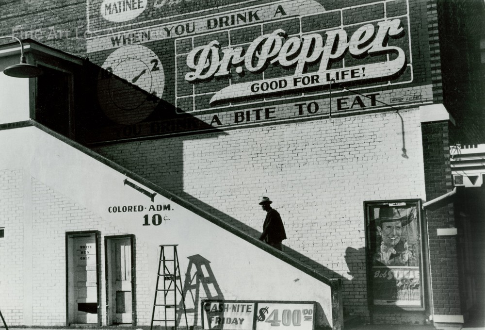 Marion Post Wolcott, «Colored Admission», civil rights