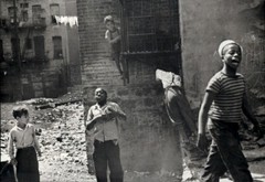 1940 1980s Original Helen Levitt New York City Street Ghetto Scene Art Photo