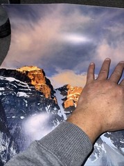 RARE Moraine Lake Sunrise, Banff National Park Canada Canvas 24” (W) x 36” (H)