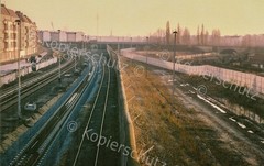 1 photo 13×18 cm GDR Berlin GüSt. Bornholmer Str. Wall Bridge 10.11.1989