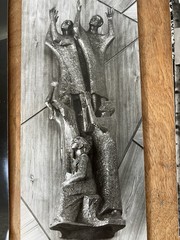 5 MCM Vintage Sculpture art B&W photos German Krefeld Erich Schmidt Hermann Ege
