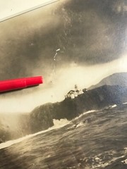 Point Bonita On a Stormy Day Old Photography Historical Sausalito San Francisco