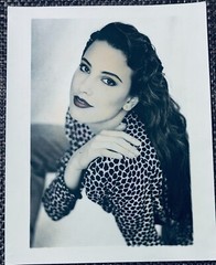 MICHAEL A RUSS HAND SIGNED HANDCOLORED SEXY GELATIN SILVER PHOTO TINTONES 1993