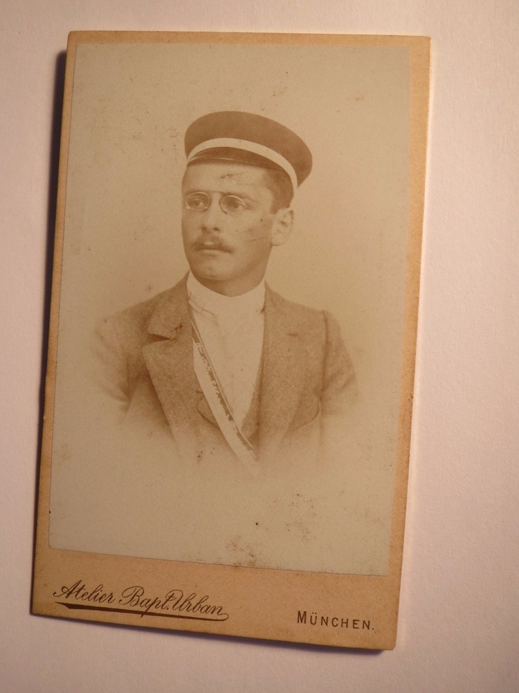 Gymnastics Suevia Breslau – WS 1893/94 – Kuntze – CDV / Studentika