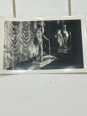 Rare 1950s Burlesque Lingerie Show- Risqué- Black & White Photo- Vegas ?